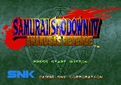 Samurai Spirits: Amakusa Kourin - Screenshot - Game Title