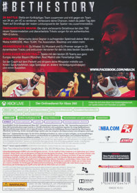 NBA 2K16 - Box - Back