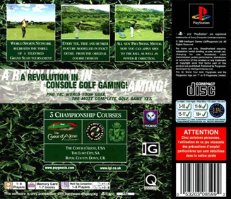 Pro 18: World Tour Golf - Box - Back Image