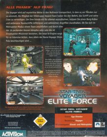 Star Trek: Voyager: Elite Force - Box - Back