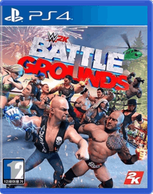 WWE 2K Battlegrounds - Box - Front - Reconstructed