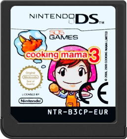 Cooking Mama 3: Shop & Chop - Cart - Front