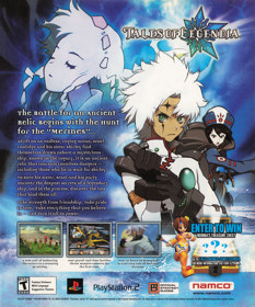 Tales of Legendia - Advertisement Flyer - Front