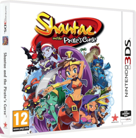 Shantae and the Pirate's Curse - Box - 3D