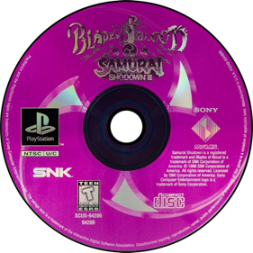 Samurai Shodown III: Blades of Blood - Disc Image