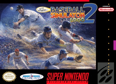 Super Ultra Baseball 2 - Fanart - Box - Front Image