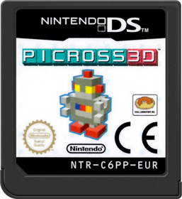 Picross 3D - Cart - Front Image