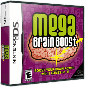 Mega Brain Boost - Box - 3D Image