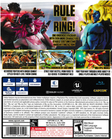 Street Fighter V: Champion Edition - Box - Back