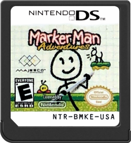 Marker Man Adventures - Cart - Front Image