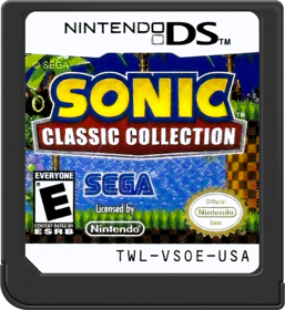 Sonic Classic Collection - Cart - Front Image