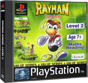 Rayman Junior: Level 2 - Box - 3D Image