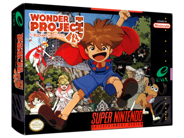 Wonder Project J: Kikai no Shounen Pino - Box - 3D