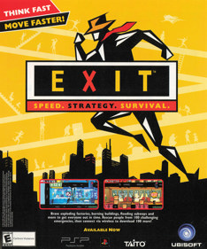 Exit - Advertisement Flyer - Front