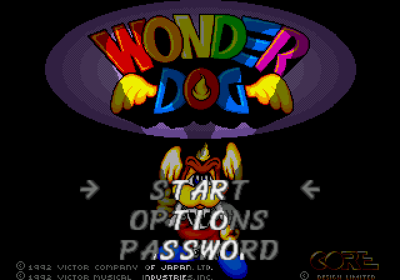 Wonder Dog - Screenshot - Game Title Image