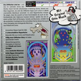 Ottifanten Pinball - Box - Back