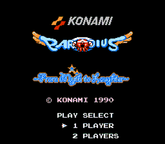 Parodius - Screenshot - Game Title