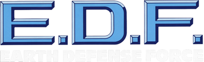 E.D.F. Earth Defense Force - Clear Logo Image