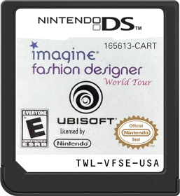 Imagine: Fashion Designer: World Tour - Cart - Front Image