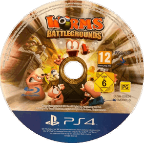 Worms Battlegrounds - Disc