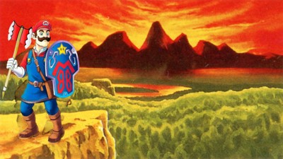 The Legend of Super Mario: Save Mushroom Kingdom - Fanart - Background