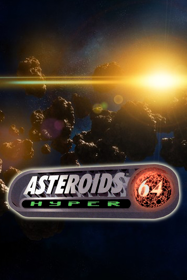 Asteroids Hyper 64 - Poster