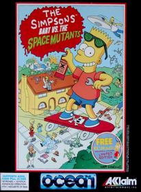 The Simpsons: Bart vs. the Space Mutants - Box - Front