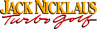Jack Nicklaus: Turbo Golf - Clear Logo Image