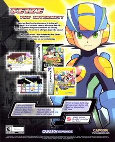 Mega Man Battle Network 5: Team Protoman - Advertisement Flyer - Front