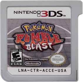 Pokémon Rumble Blast - Cart - Front Image