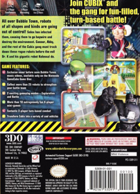 Cubix: Robots for Everyone: Showdown - Box - Back