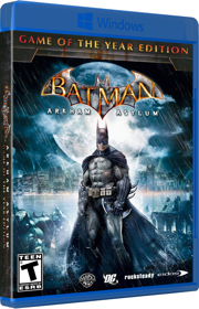 Batman: Arkham Asylum Game of the Year Edition - Box - 3D