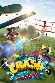 Crash Bandicoot: Warped - Poster