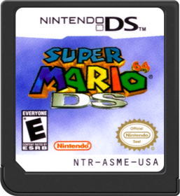Super Mario 64 DS - Cart - Front Image