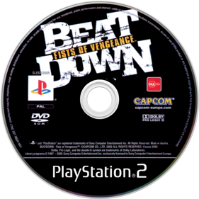 Beat Down: Fists of Vengeance - Disc Image