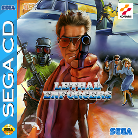 Lethal Enforcers - Fanart - Box - Front
