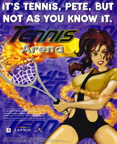 Tennis Arena - Advertisement Flyer - Front