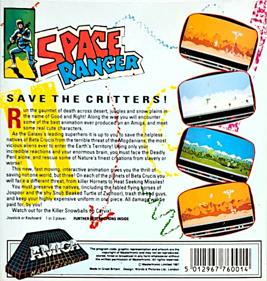 Space Ranger - Box - Back