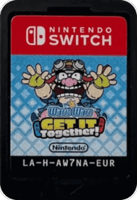 WarioWare: Get It Together! - Cart - Front