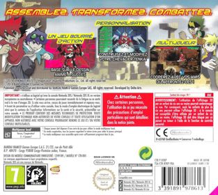 Tenkai Knights: Brave Battle - Box - Back