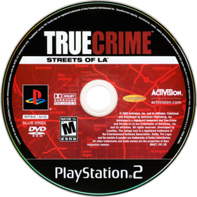 True Crime: Streets of LA - Disc Image
