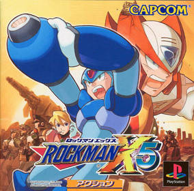 Mega Man X5 - Box - Front Image