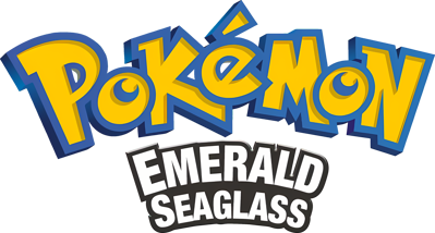 Pokémon Emerald Seaglass - Clear Logo