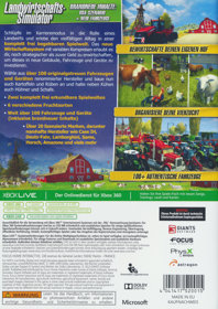 Farming Simulator - Box - Back