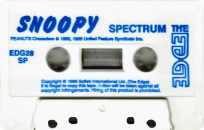 Snoopy: The Cool Computer Game - Cart - Front Image