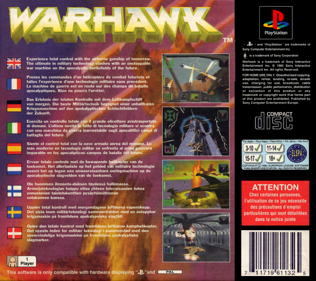 Warhawk - Box - Back Image