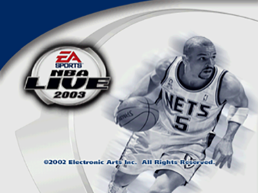 NBA Live 2003 - Screenshot - Game Title Image