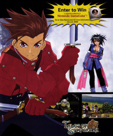 Tales of Symphonia - Advertisement Flyer - Front