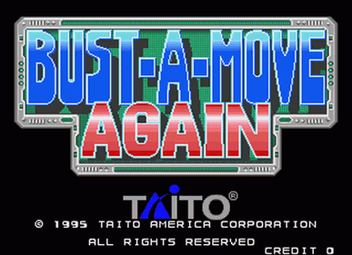 Bust-A-Move Again - Screenshot - Game Title Image