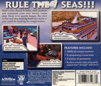 Cruise Ship Tycoon - Box - Back